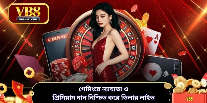 গেমিংয়ে ন্যায্যতা ও প্রিমিয়াম মান নিশ্চিত করে ডিলার লাইভ