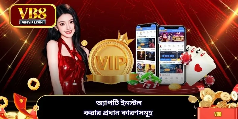 অ্যাপটি ইনস্টল করার প্রধান কারণসমূহ