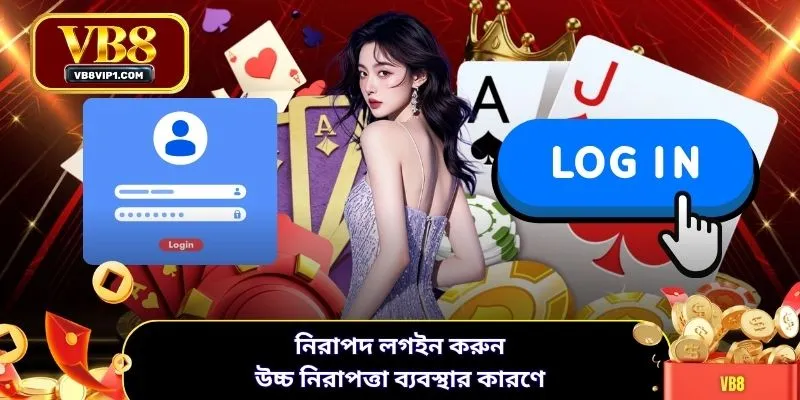 নিরাপদ লগইন করুন উচ্চ নিরাপত্তা ব্যবস্থার কারণে