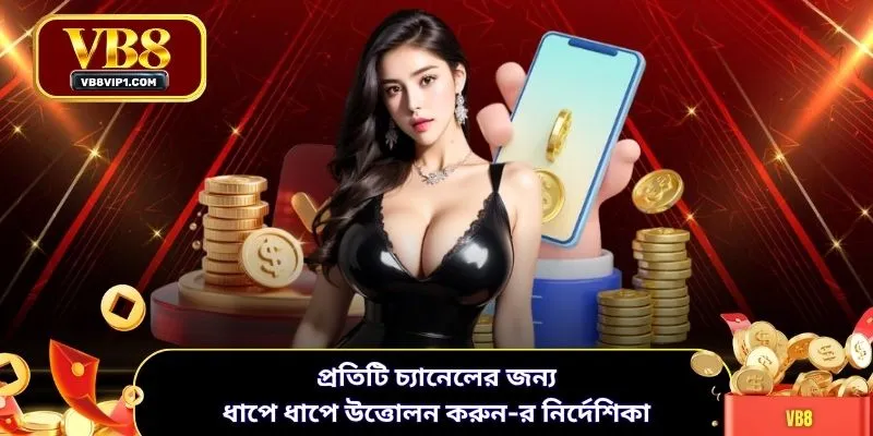 প্রতিটি চ্যানেলের জন্য ধাপে ধাপে উত্তোলন করুন-র নির্দেশিকা