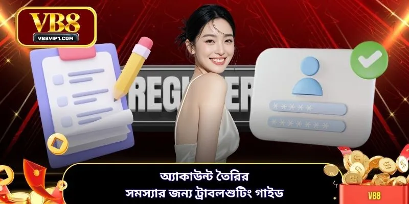 অ্যাকাউন্ট তৈরির সমস্যার জন্য ট্রাবলশুটিং গাইড